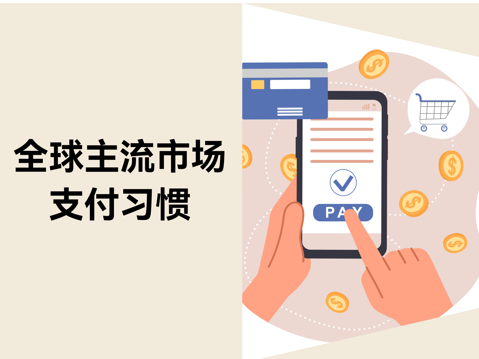 解锁全球主流市场支付习惯，，，，，，提升转化率与销售额