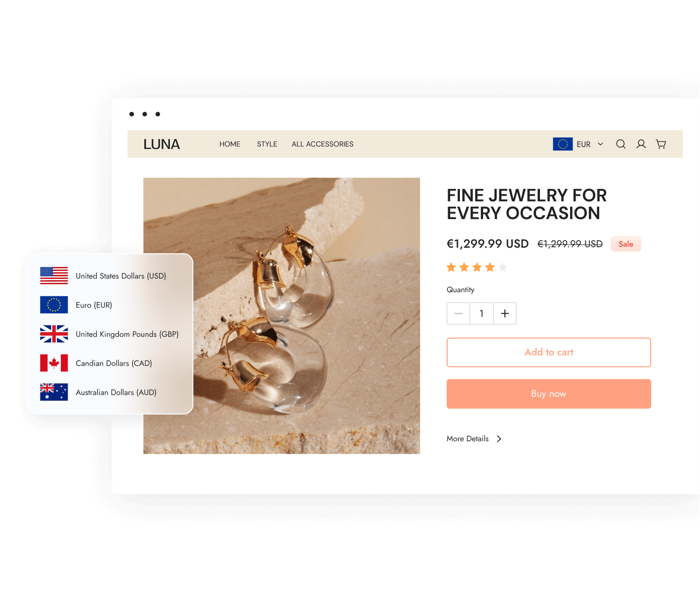 多场景购物结账，，，，，高效提升转化