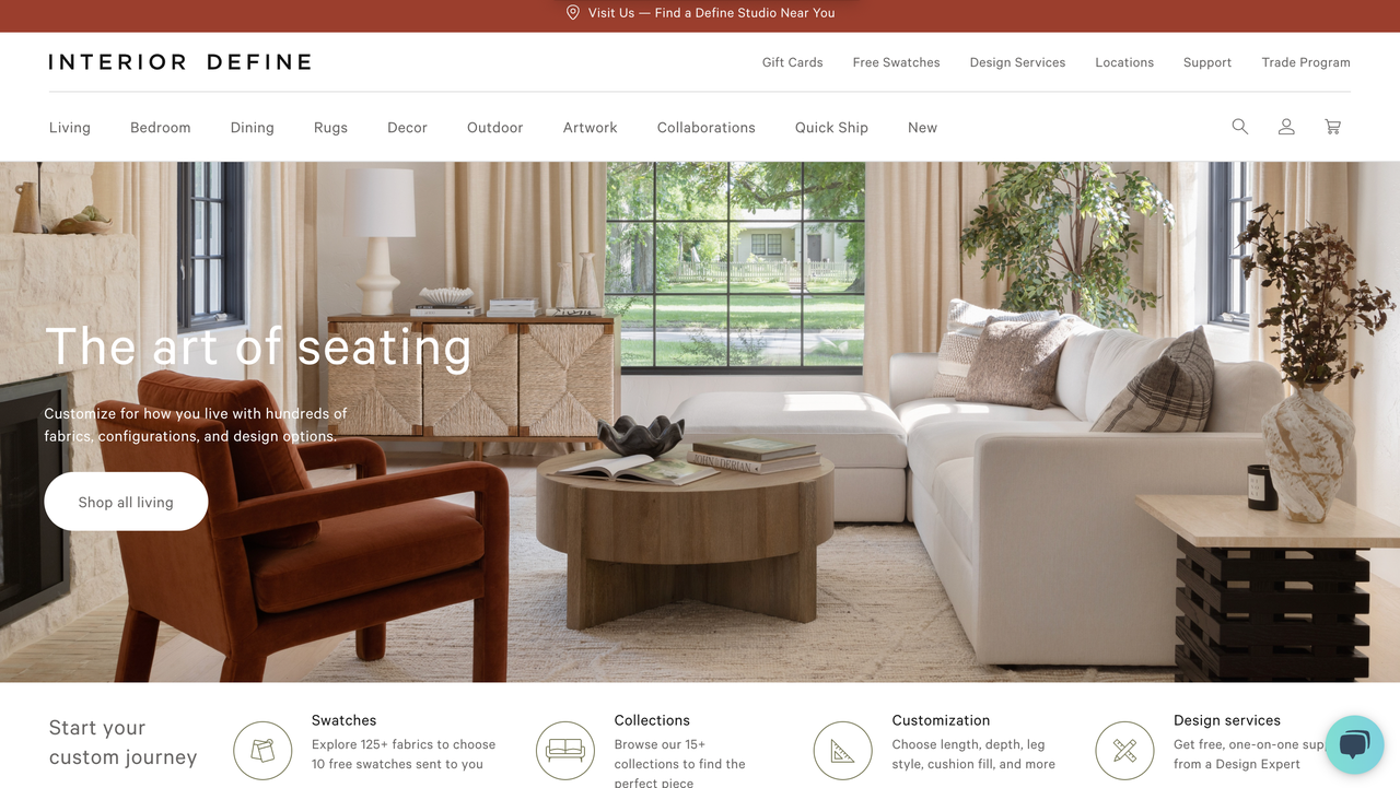 Interior Define 个性化定制家居用品