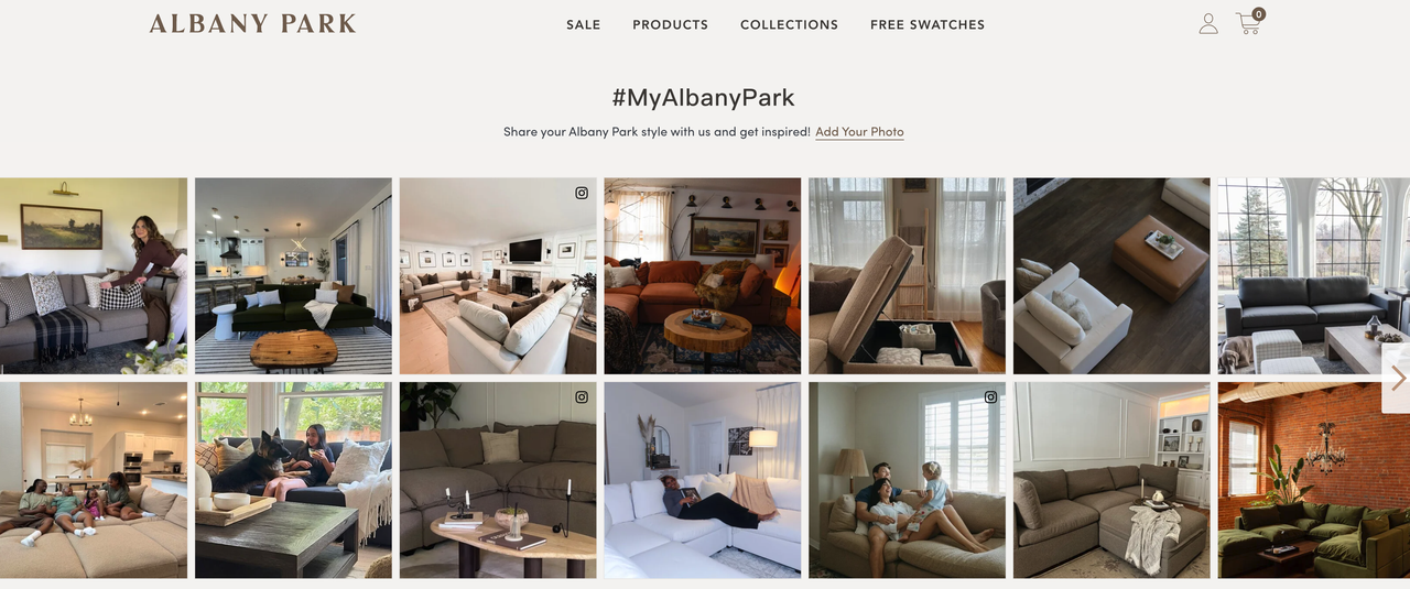 Instagram 照片墙和用户内容天生展示.png