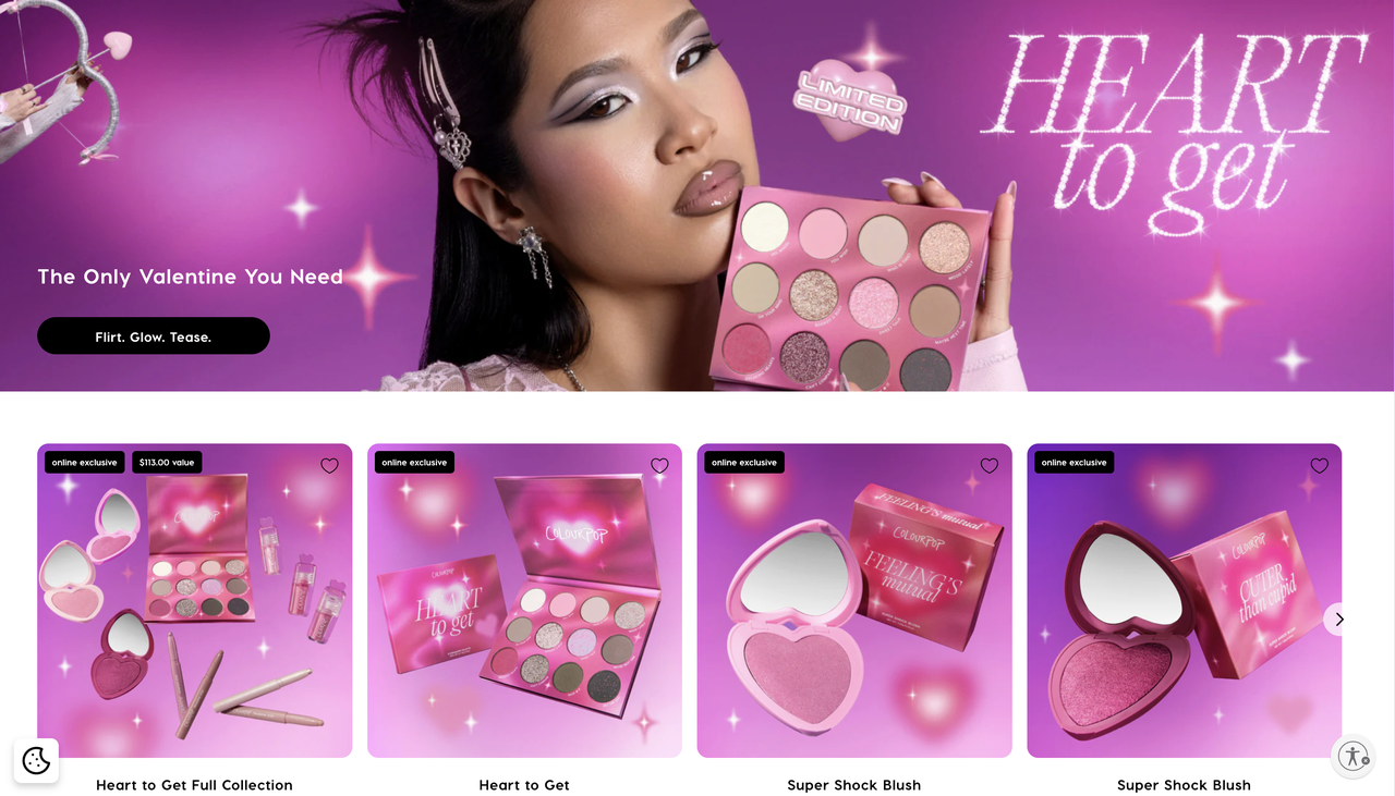 ColourPop 情人节系列