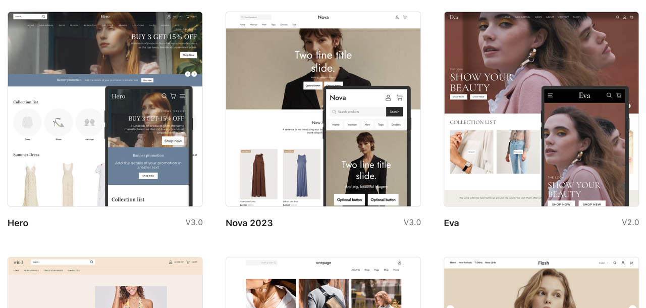 STAKE中国官方网站Shoplazza 主题模版库