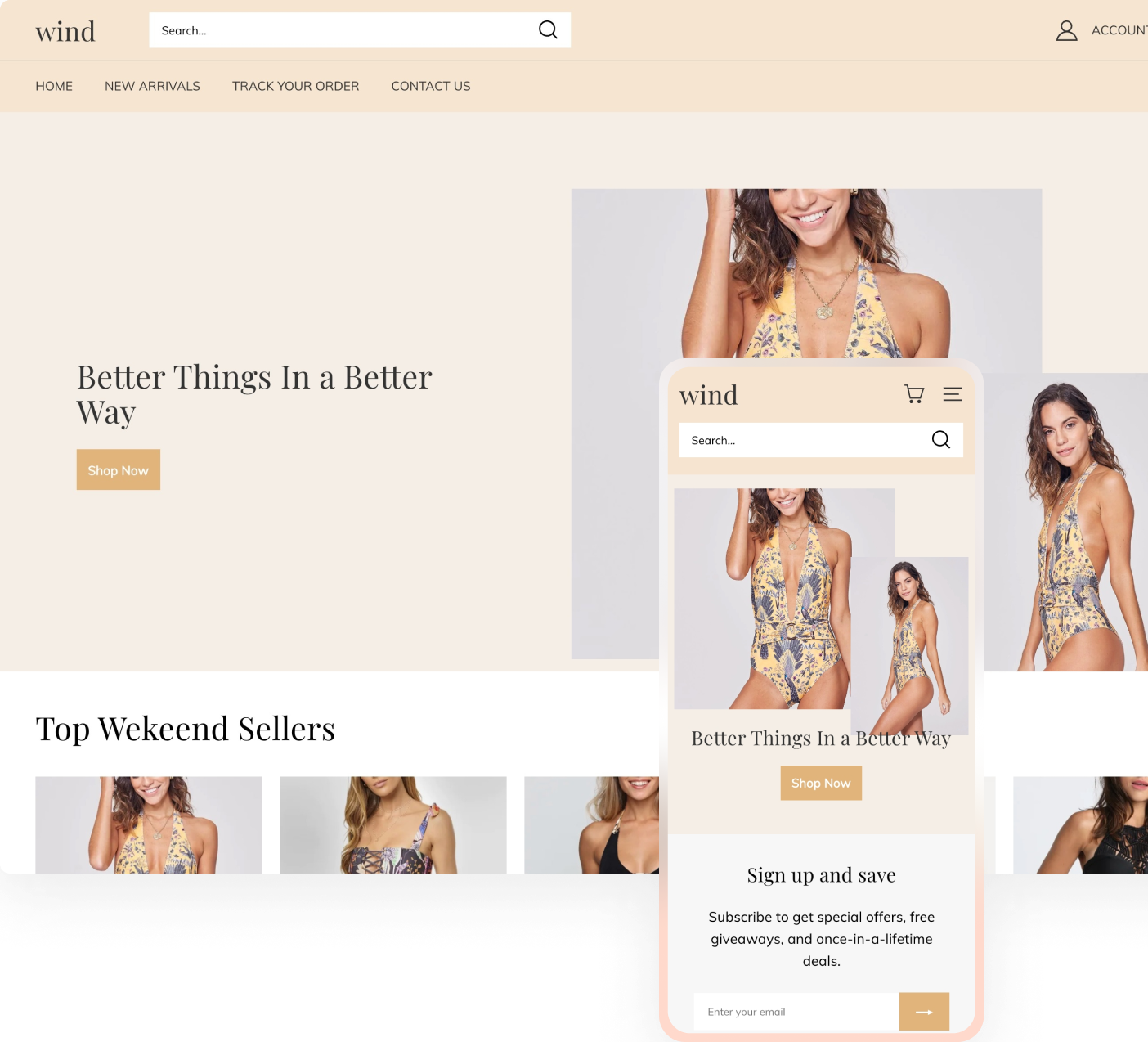 Wind建站模版演示站